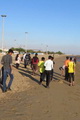 پاکسازی ساحل پارک به همت دانش آموزان موسسه ی پویش
