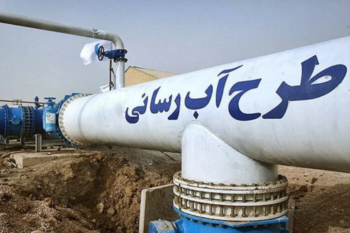 عملیات آبرسانی به روستاهای جدید حاجی آباد آغاز شد