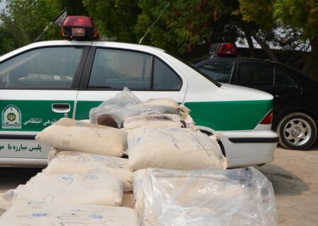انهدام باند قاچاق مواد مخدر با کشف ۴۰۰ کیلو تریاک
