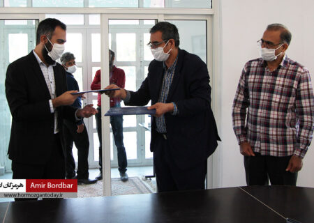 گزارش تصویری : بازدید رئیس دانشگاه هرمزگان از مرکز نوآوری تعاون استان هرمزگان