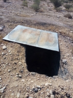 انهدام دو حلقه کوره تولید زغال غیر مجاز در منطقه گریند شهرستان بستک