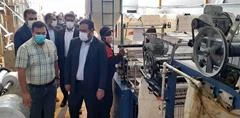کمک دستگاه قضایی به رفع موانع تولید در کارخانه صبا کار یلدای سهند بندرعباس