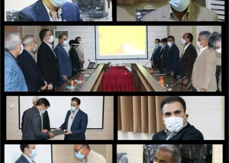 اهدای احکام روسای انجمن های هیات ورزش کارگری هرمزگان