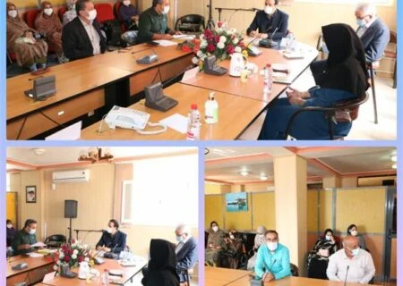 پاسخگویی مدیرکل و معاونان اداره کل تعاون و کار هرمزگان به مراجعان در میز خدمت