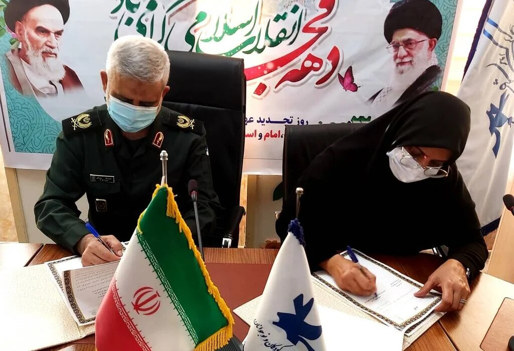انعقاد تفاهم نامه همکاری بین کانون پرورش فکری هرمزگان و بنیاد حفظ آثار و نشر ارزشهای دفاع مقدس