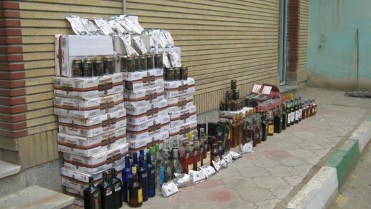 امحاء ۲۱۰ قوطی انواع مشروبات الکلی در جاسک