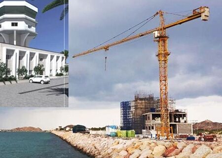 پیشرفت ۳۸ درصدی ساختمان مرجع دریایی بندر ابوموسی