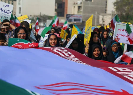 آغاز راهپیمایی ۲۲ بهمن در استان هرمزگان
