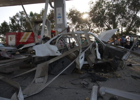 انفجار مرگبار مخزن گاز در جایگاه CNG  بلوار راه آهن بندر عباس