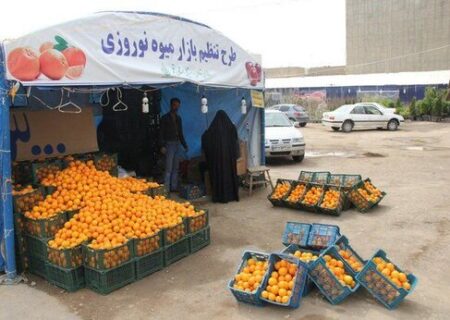 ذخیره‌سازی ۴۵۰ تُن میوه شب عید در هرمزگان