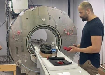دستگاه جدید MRI بیمارستان شهید محمدی بندرعباس در حال راه اندازی است