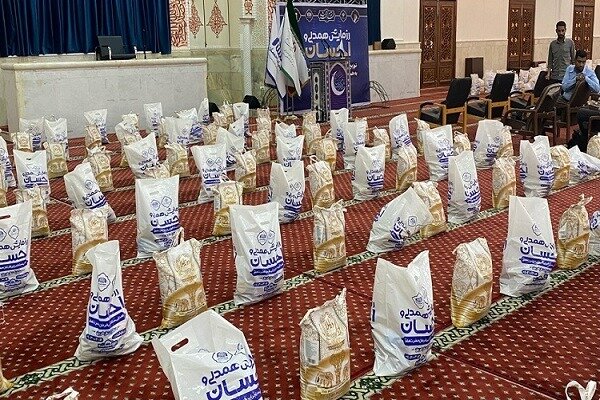 توزیع ۶۴۰۰ بسته معیشتی در استان هرمزگان