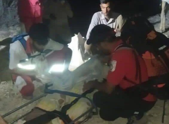 حادثه سقوط از ارتفاع در بندرخمیر تلفات جانی نداشت
