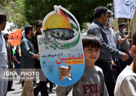راهپیمایی روز جهانی قدس در هرمزگان آغاز شد