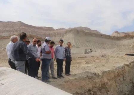 یکی از بزرگترین پروژه های آبرسانی هرمزگان در غرب استان در حال اجراست