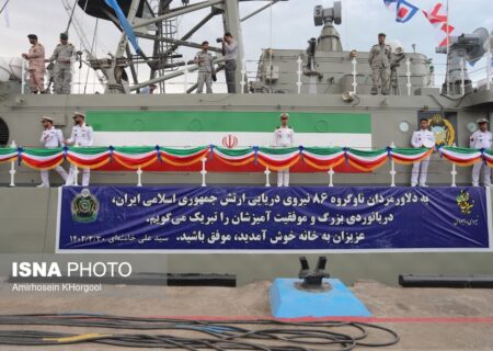 آیین رسمی استقبال از ناوگره ۸۶
                                فرمانده ناوگروه ۸۶: ما توانستیم
