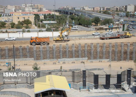 پیشرفت ۴۰ درصدی تقاطع غیرهمسطح پیامبر اعظم بندرعباس