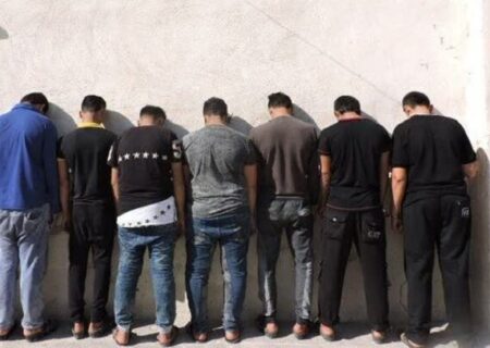 ۷ نفر از متعرضین به مأموران فراجا در میناب دستگیر شدند