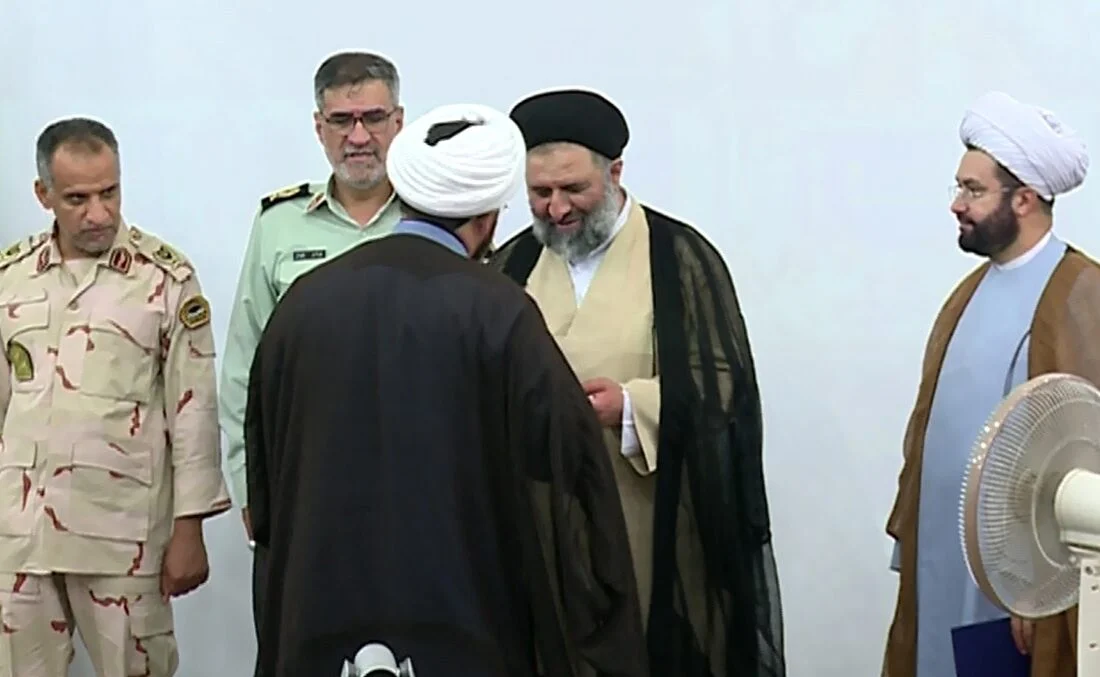 معارفه رئیس جدید عقیدتی سیاسی فرماندهی انتظامی هرمزگان