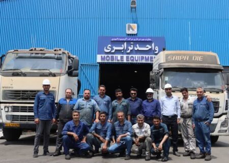 تعمیرات ۲ دستگاه کِشنده در آلومینیوم المهدی