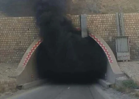 دستور ویژه دادستان بندرعباس برای بررسی علت وقوع آتش‌سوزی در تونل تنگه‌زاغ/افزایش فوتی‌ها