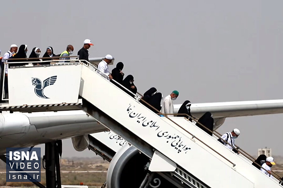 ویدیو/ بازگشت حجاج هرمزگانی از سرزمین وحی