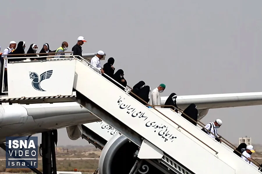 ویدیو/ بازگشت حجاج هرمزگانی از سرزمین وحی