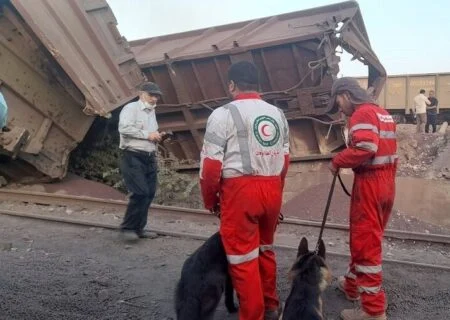 یک فوتی و ۲ مصدوم در پی وقوع حادثه برای قطار باری در بندرعباس