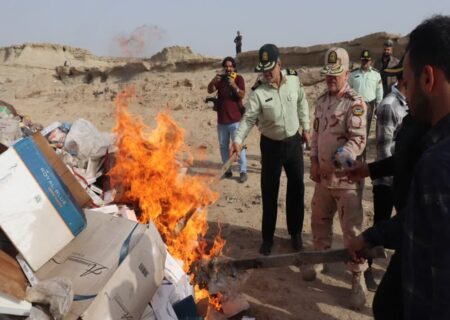 امحاء بالغ بر ۵۲ تن کالای قاچاق در هرمزگان