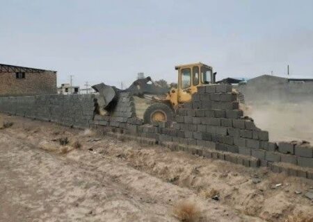رفع تصرف ۱۲۰ میلیاردی اراضی ملی در شهرستان بستکِ استان هرمزگان
