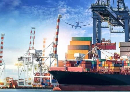 صادرات بیش از ۴ میلیون تن کالا از بنادر غرب هرمزگان