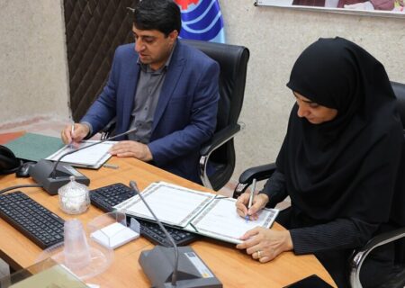 انعقاد تفاهم نامه همکاری بین اداره کل بهزیستی استان و آموزش فنی و حرفه ای هرمزگان