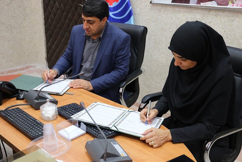 انعقاد تفاهم نامه همکاری بین اداره کل بهزیستی استان و آموزش فنی و حرفه ای هرمزگان