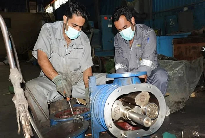 ساخت و بازسازی ۳۱۰۰ قطعه تخصصی در نیروگاه بندرعباس