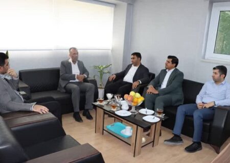 دیدار اعضای شورای شهر بندرعباس با مدیرکل ورزش و جوانان هرمزگان