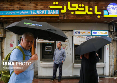 بارش‌های رگباری و تگرگ در هرمزگان