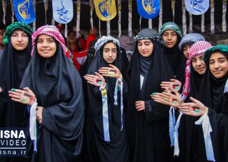 ویدیو/ آمریکا ستیزی در ۱۳ آبان به رنگ طوفان الاقصی