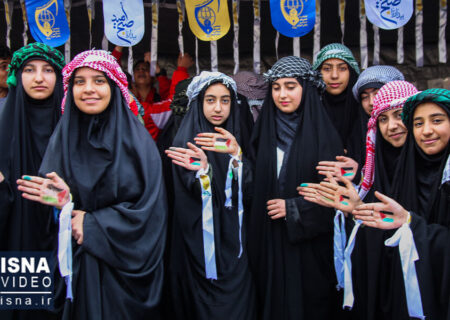 ویدیو/ آمریکا ستیزی در ۱۳ آبان به رنگ طوفان الاقصی