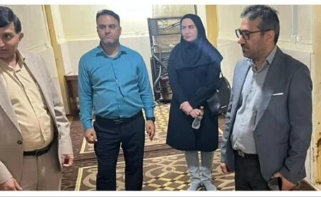 حضور معاون فرهنگی دانشجویی دانشگاه علوم پزشکی هرمزگان در بندرلنگه