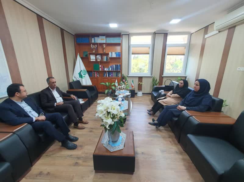 دیدار مدیر کل ورزش و جوانان هرمزگان با مدیرکل دیوان محاسبات استان