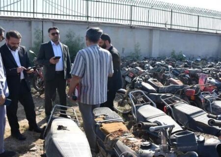 فروش ۷۴ میلیاردی مزایده خودرو‌ها و موتورسیکلت‌های توقیفی در استان هرمزگان