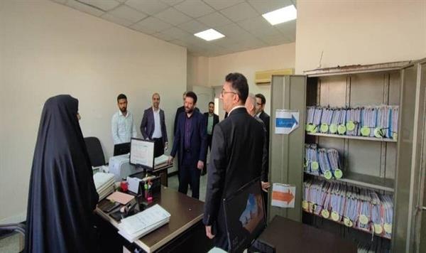 معاون مالی، پشتیبانی و عمرانی قوه قضاییه از مجتمع قضایی شهید بهشتی بندرعباس بازدید کرد