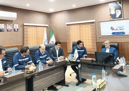 بازدید وزیر کار از طرح توسعه «صبا فولاد»