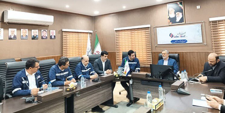 بازدید وزیر کار از طرح توسعه «صبا فولاد»