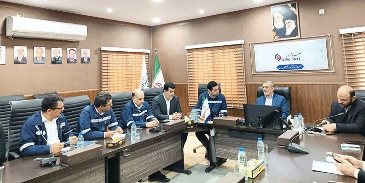بازدید وزیر کار از طرح توسعه «صبا فولاد»