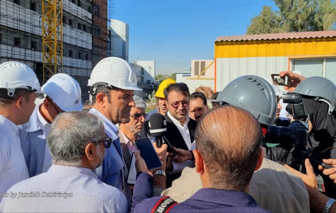 بیمارستان نفت ستاره خلیج فارس ۶۷ درصد پیشرفت فیزیکی دارد/ افتتاح بیمارستان نفت ستاره خلیجفارس در ۱۴۰۳