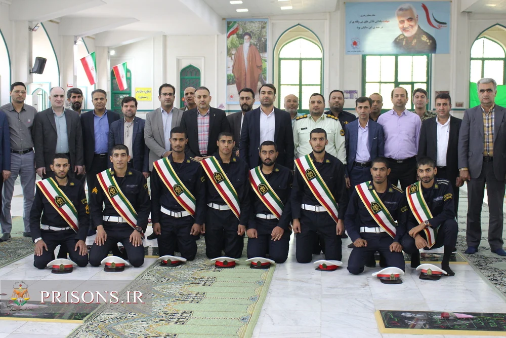 تجدید میثاق کارکنان زندانهای هرمزگان با شهدا