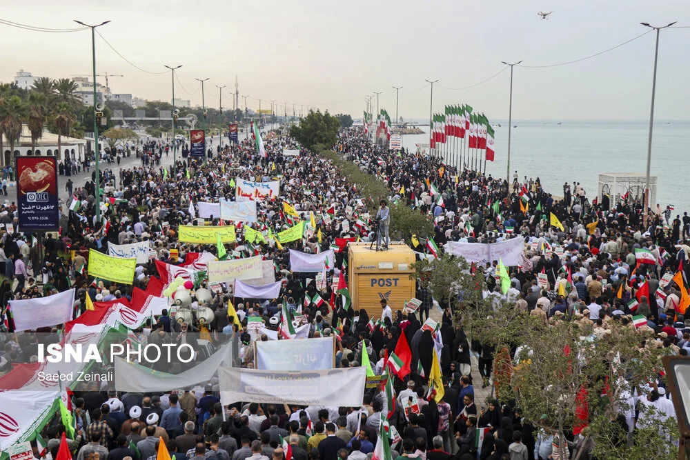 راهپیمایی ۲۲ بهمن ۱۴۰۲ – استان هرمزگان