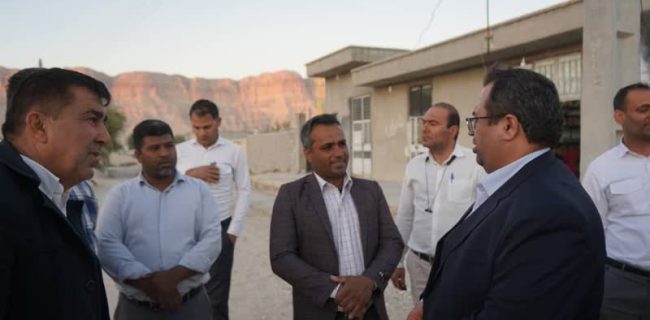 مدیرعامل منطقه ویژه اقتصادی پارسیان از روستای های  برکه دکا ، دمتیر شمالی و جنوبی بازدید کرد
