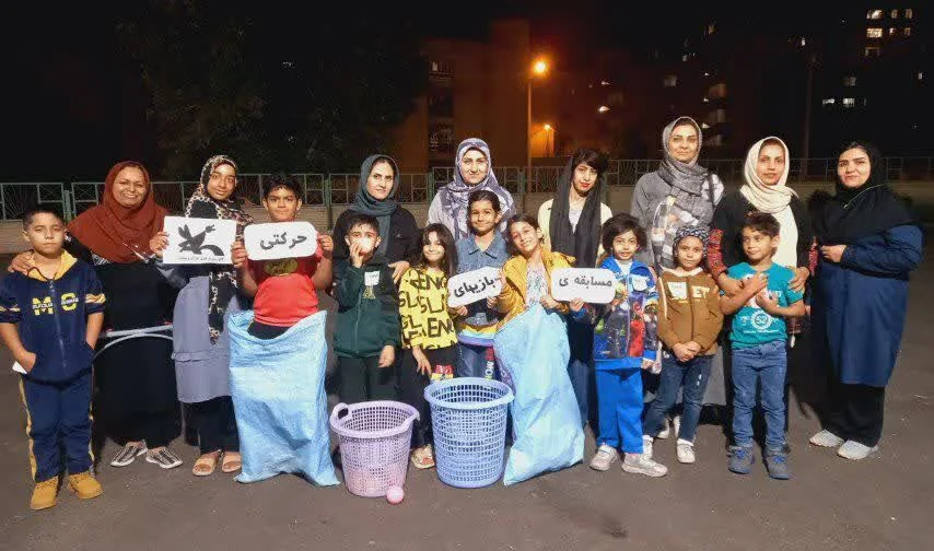 مسابقهی بازی های حرکتی در مرکز فراگیر بندرعباس برگزار شد